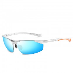 Aluminum Magnesium Frame High-end Unisex Anti-UV HD Polarized Sunglasses Men Best Fishing Running Sports Sunglasses Youth Shades